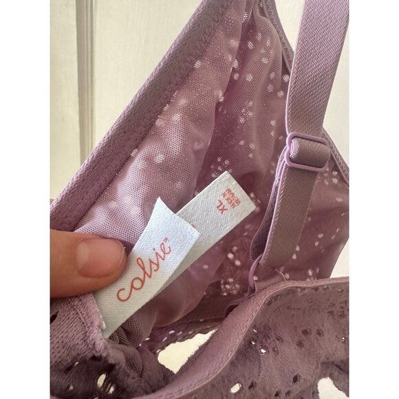 Colsie women’s size x-large purple Bralette - Picture 8 of 8